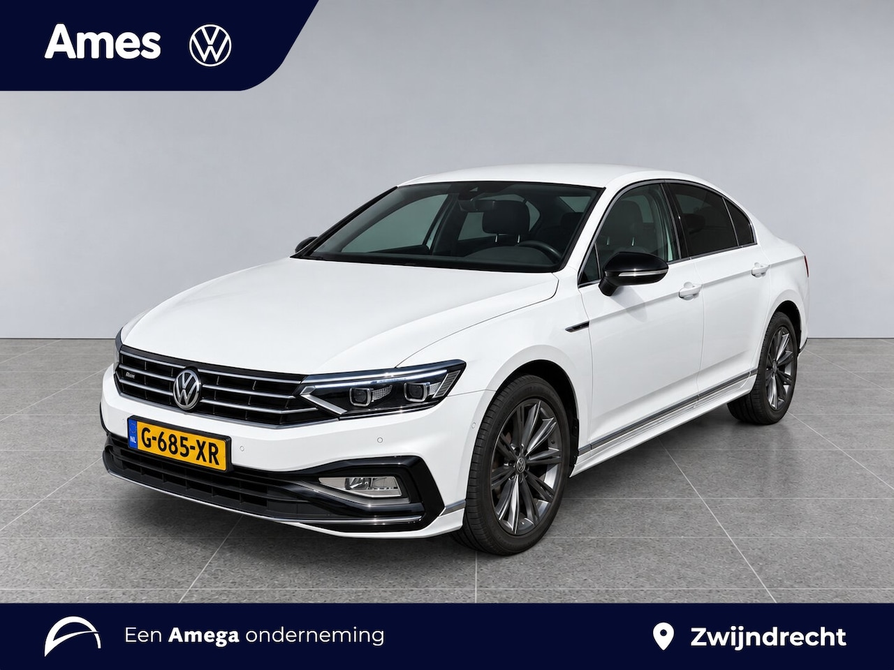 Volkswagen Passat - 1.5 150pk TSI Elegance Business R Vooruit verwarmbaar | 	Velgen 'Liverpool' 18 inch lichtm - AutoWereld.nl