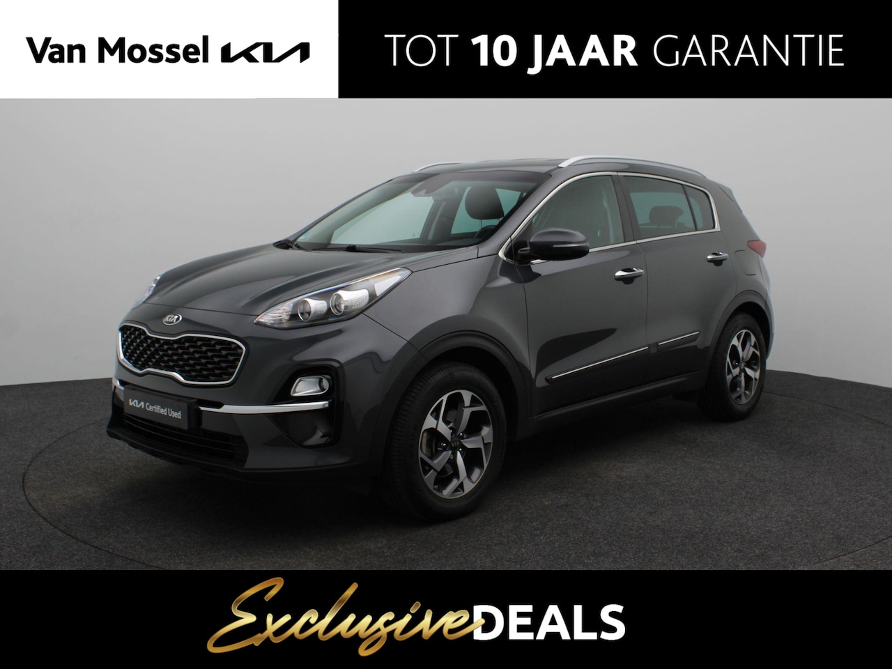 Kia Sportage - 1.6 T-GDI DynamicLine | Leer | Trekhaak | Airco | Navigatie | LM | Dealeronderhouden | Cru - AutoWereld.nl