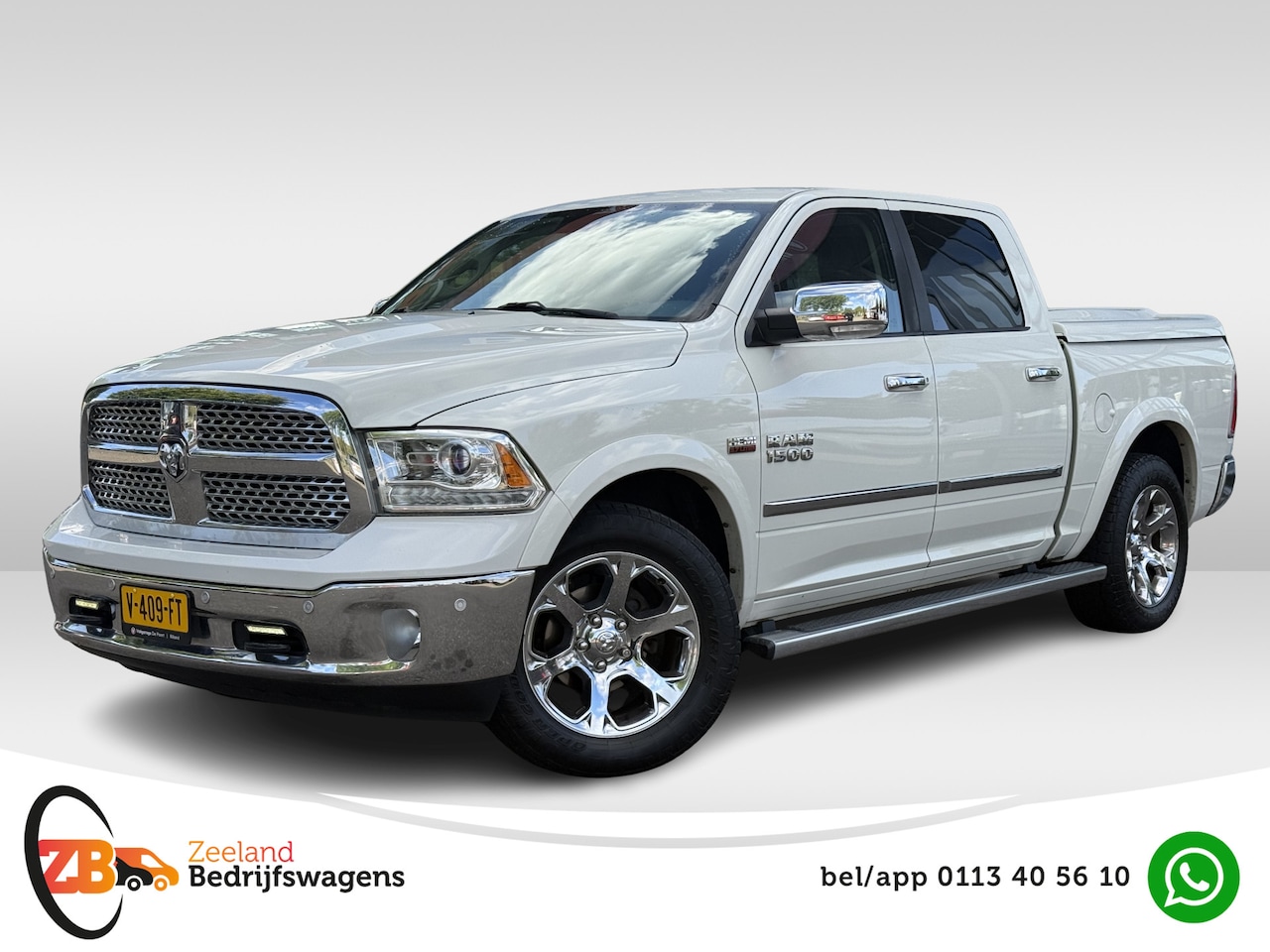 Dodge Ram 1500 - 5.7 V8 4x4 Quad Cab 6'4 Laramie | Lage Bijtelling | Dakraam | LPG 200L | Stoelverw/Stoelve - AutoWereld.nl