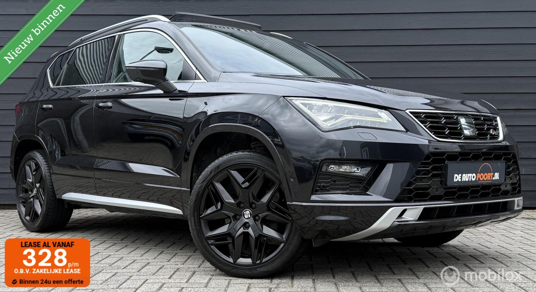 SEAT Ateca - 1.5 TSI FR Intense DSG Pano.dak/Trekhaak/Viritual/LED - AutoWereld.nl