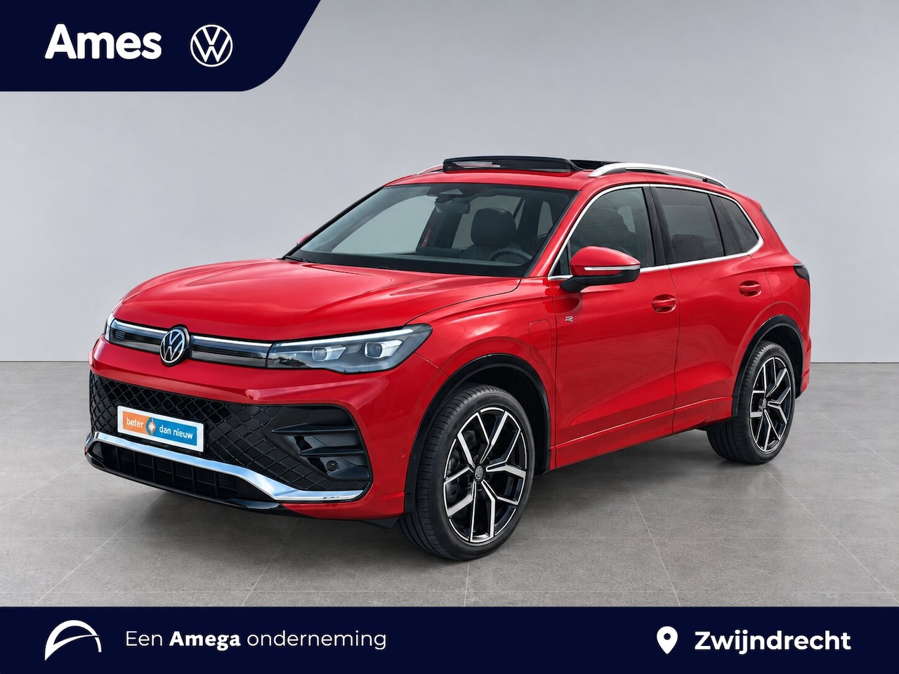 Volkswagen Tiguan - 1.5 204pk eHybrid R-Line Edition Panoramaschuif-kanteldak | 360 graden camera 'Area View' - AutoWereld.nl