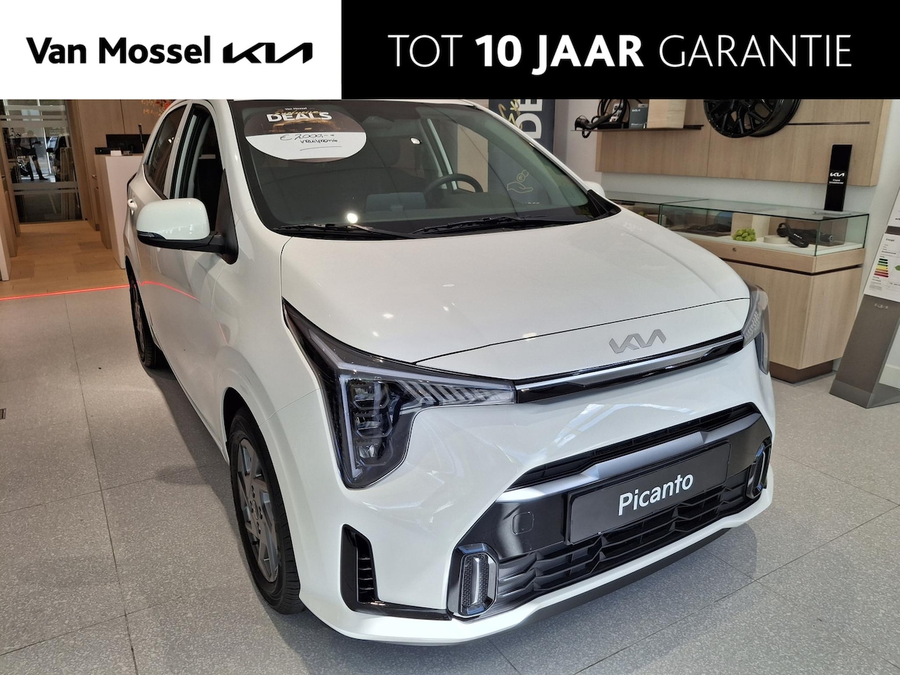 Kia Picanto - 1.0 DPI DynamicPlusLine | LED | Navigatie | Airco | Cruise Control | Camera | Parkeer Sens - AutoWereld.nl