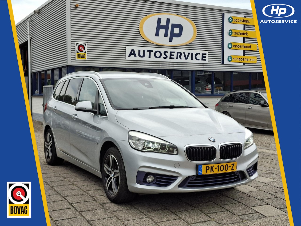 BMW 2-serie Gran Tourer - 218i Automaat Sportline Executive 7 Persoons Trekhaak Sportstoelen Full LED - AutoWereld.nl