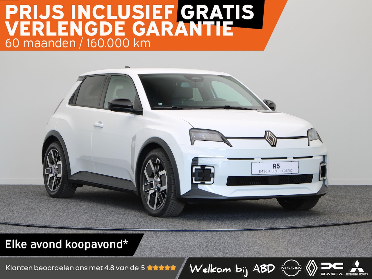 Renault 5 - comfort range techno 52 kWh | Vijf jaar garantie | Stoel- en stuurwielverwarming | Active - AutoWereld.nl