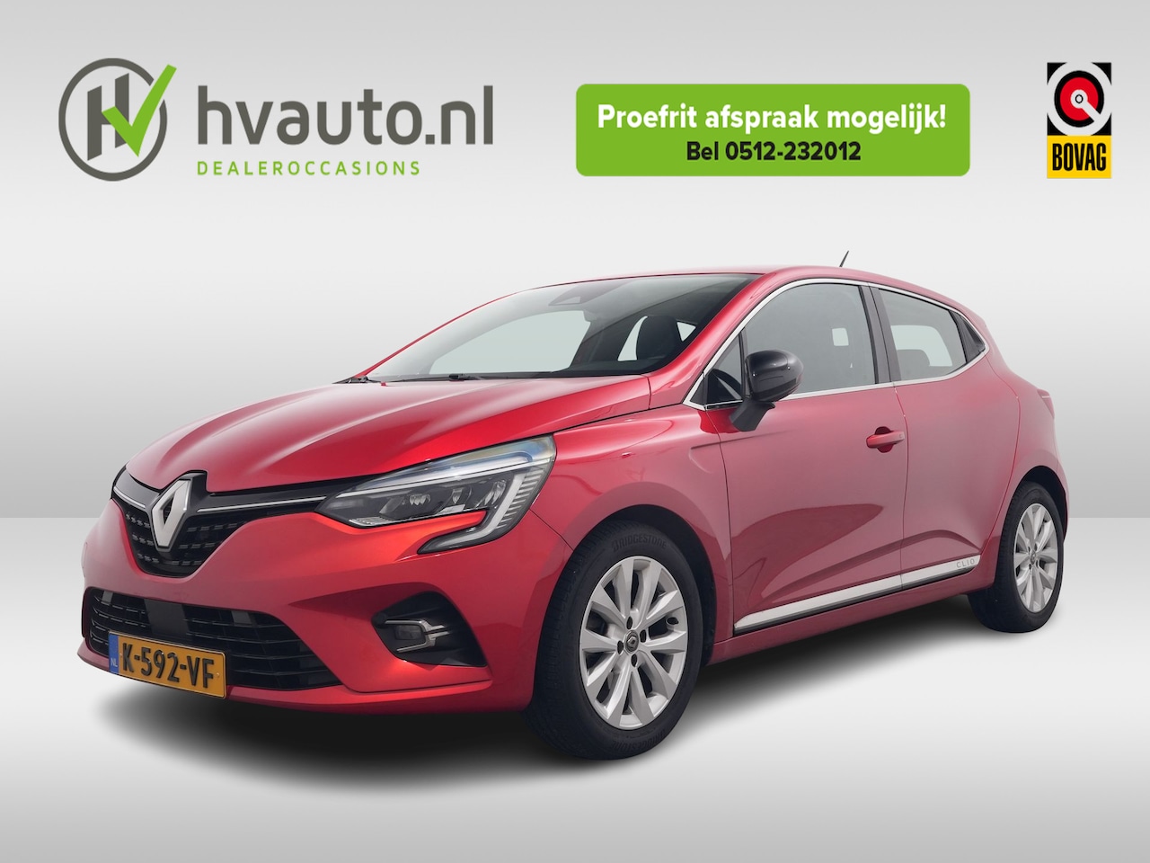 Renault Clio - 1.0 TCE 100PK INTENS | Navi | Climate Control | Parkeersensoren - AutoWereld.nl