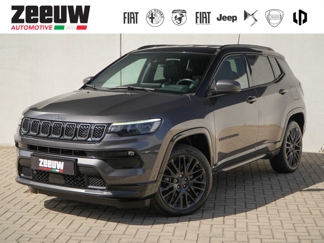 Jeep Compass - 4xe 240 PK Hybrid 80th Anniversary | Leder | Navi | Cam | 19" - AutoWereld.nl