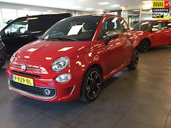Fiat 500 - 1.0 Hybrid Sport PDC Carplay Lichtautomaat Regensensor Cruisecontrol Climat Panorama (open