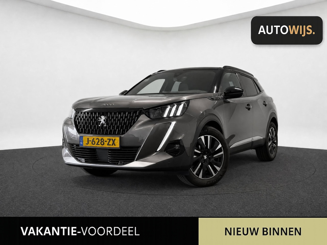 Peugeot 2008 - 1.2 PureTech GT-Line|AUT|ALLURE|NL AUTO|FOCAL|PANO|D-RIEM VV - AutoWereld.nl