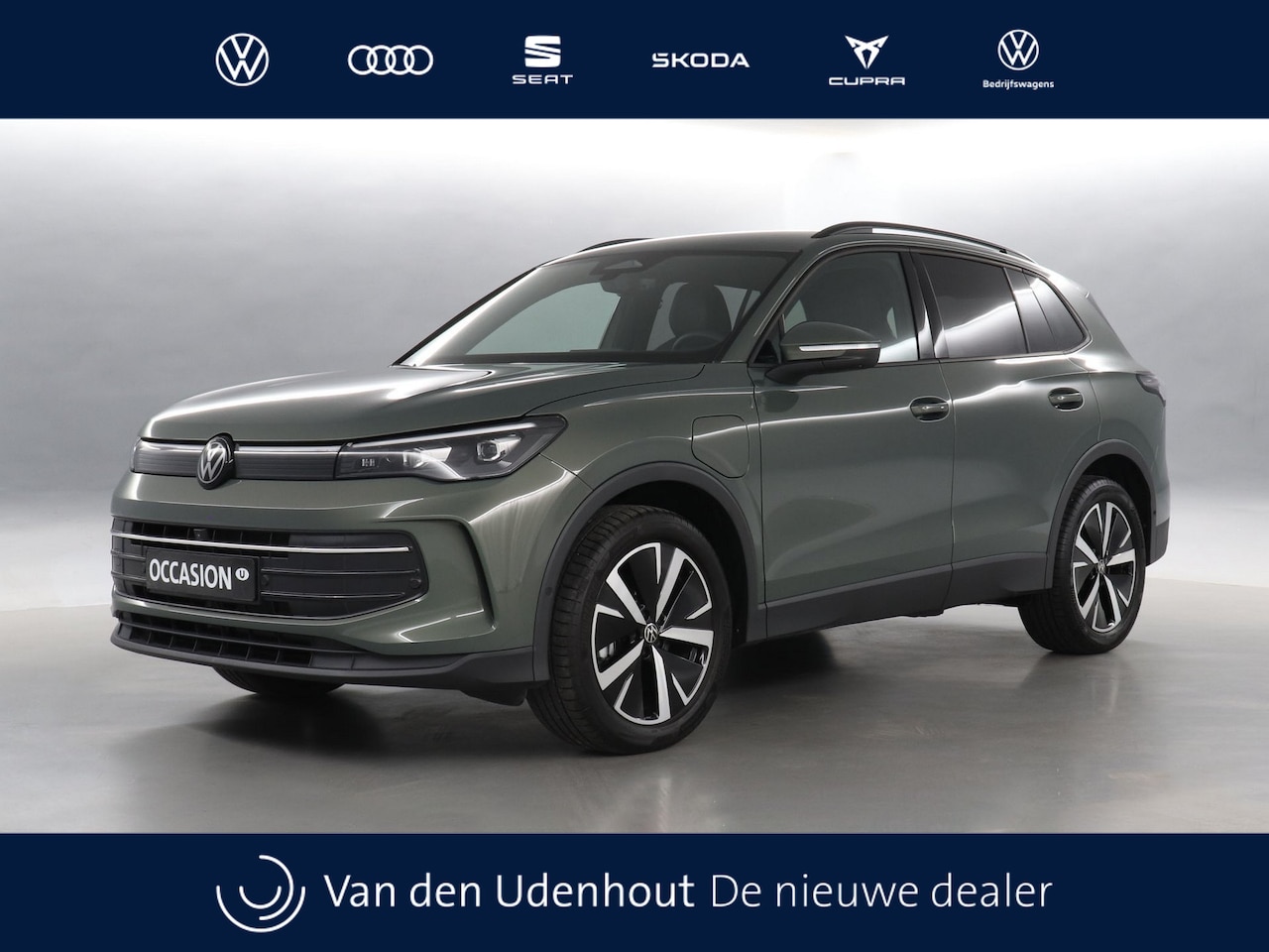 Volkswagen Tiguan - 1.5 eHybrid 204pk Life Edition DSG / Stoel+Stuurverwarming / 360 Camera / Trekhaak - AutoWereld.nl