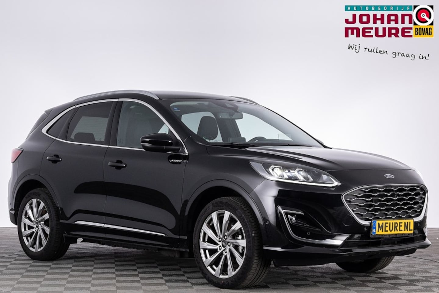 Ford Kuga - 2.5 PHEV Vignale | LEDER | B&O | Trekhaak *LET OP, DONDERDAG 10 SEPT. GESLOTEN!* - AutoWereld.nl