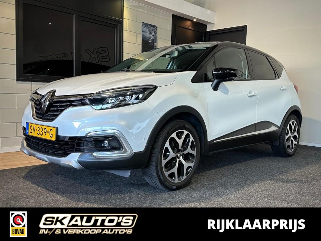 Renault Captur - 0.9 TCE INTENS l NAP l TREKHAAK l CAMERA l CRUISE l KEYLESS l - AutoWereld.nl