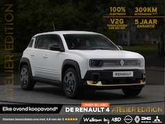 Renault 4 - 4 Atelier Edition urban range 40 kWh | Uniek bij ABD | Lederen bekleding | Gouden accenten