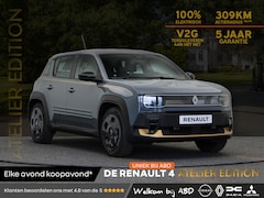 Renault 4 - 4 Atelier Edition urban range 40 kWh | Uniek bij ABD | Lederen bekleding | Gouden accenten