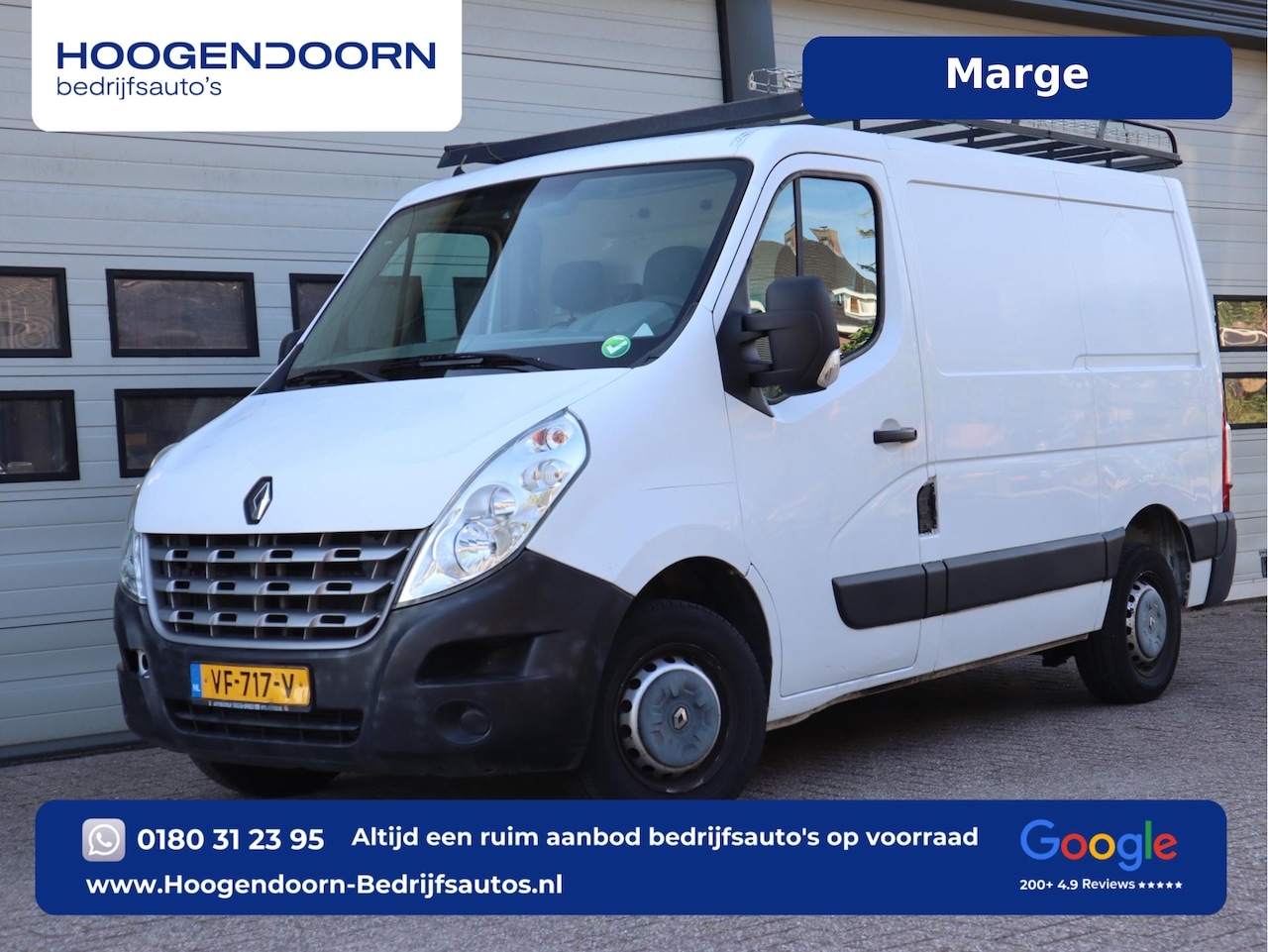 Renault Master - 2.3 dCi 101pk L1H1 - Imperiaal - Trekhaak - Airco - MARGE - AutoWereld.nl