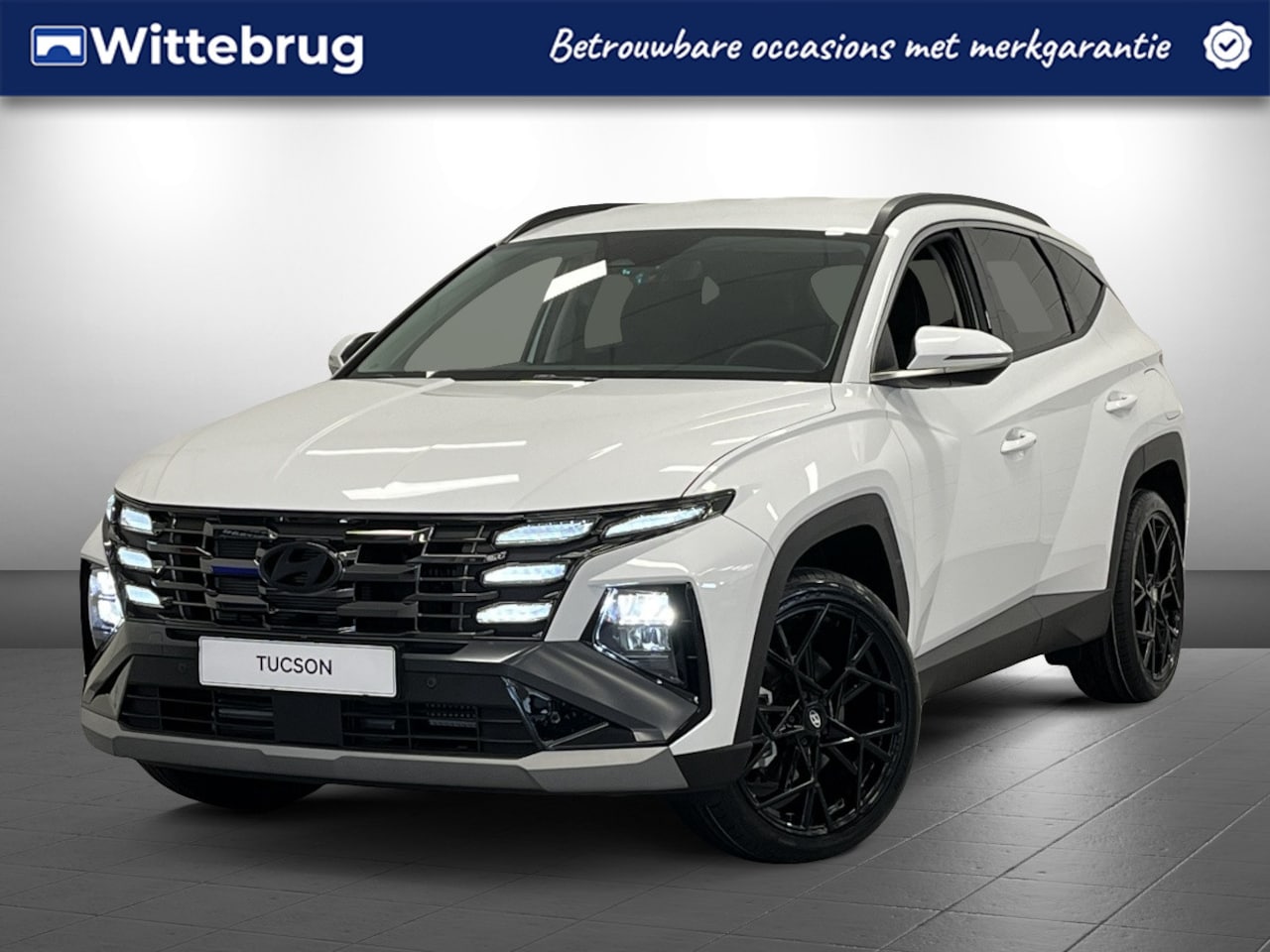 Hyundai Tucson - 1.6 T-GDI PHEV Comfort Smart CUSTOM LEDER | 20 INCH BLACK DIAMOND WIELEN | NIEUWE AUTO!! U - AutoWereld.nl