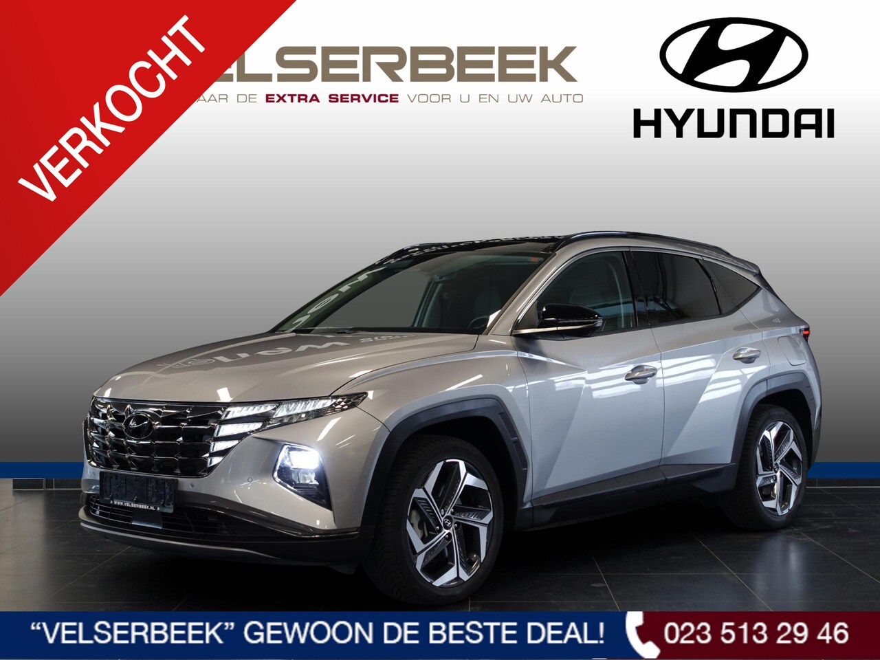 Hyundai Tucson - 1.6 T-GDI PHEV Premium Sky 4WD 1.6 T-GDI PHEV Premium Sky 4WD * 37.531 Km * - AutoWereld.nl