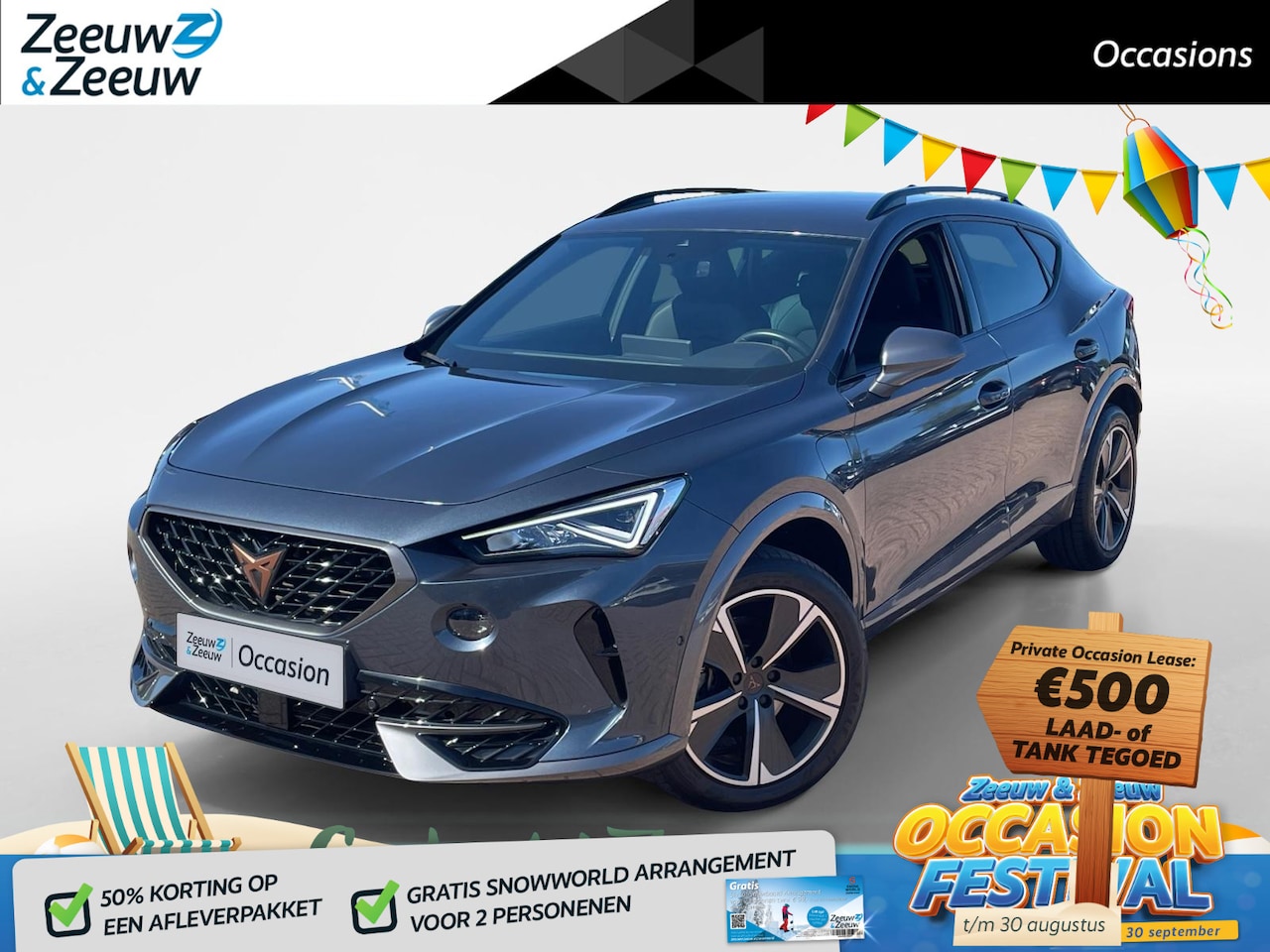 CUPRA Formentor - 1.4 TSI e-Hybrid *Automaat*Navi+Camera*Climate Control*Winter Pack*Adapt. Cruise Control*K - AutoWereld.nl