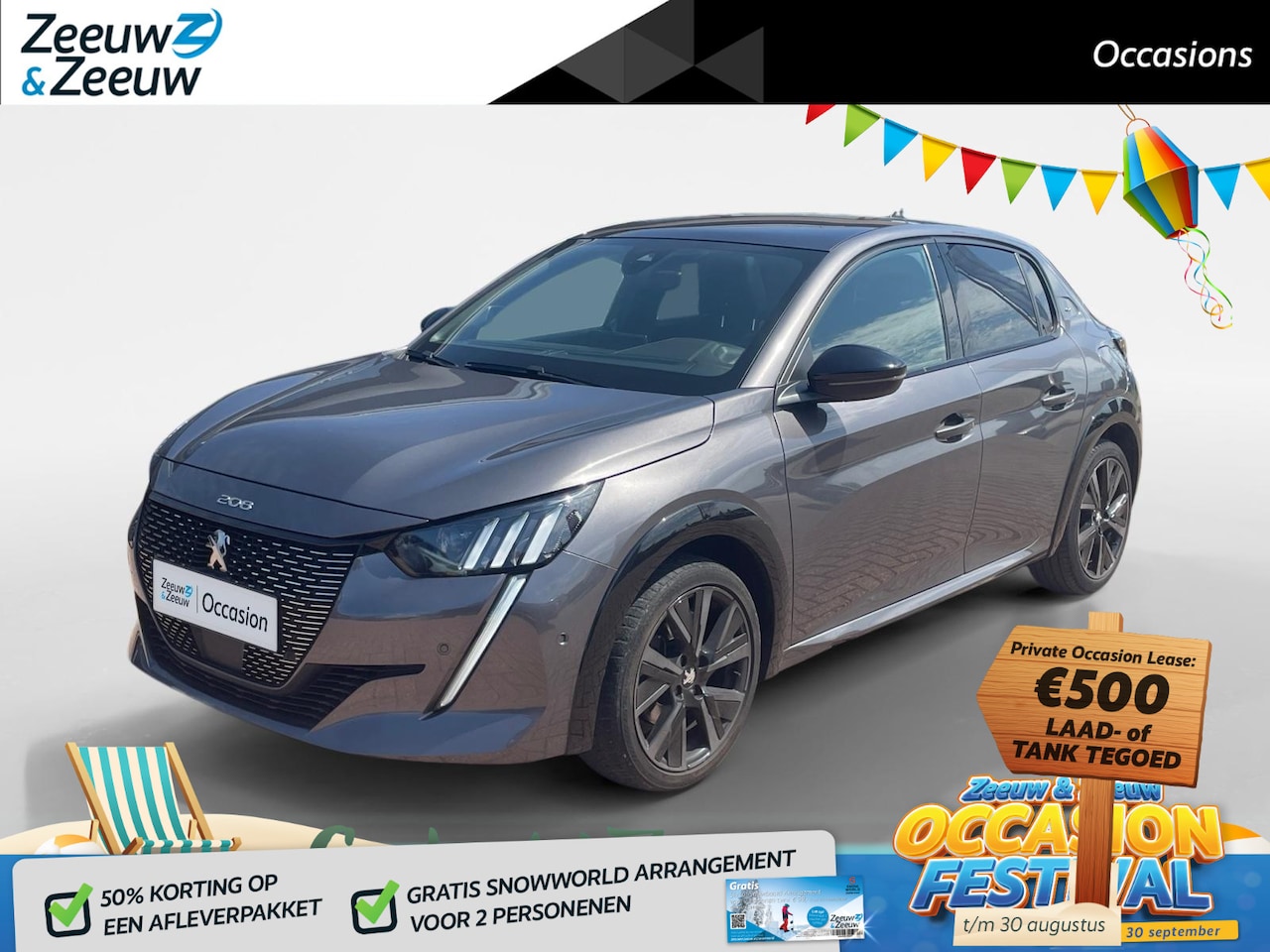 Peugeot 208 - 1.2 PureTech GT Pack *Navi+Camera*Parkeersensoren*Panoramadak*Stoelverwarming*Climate Cont - AutoWereld.nl