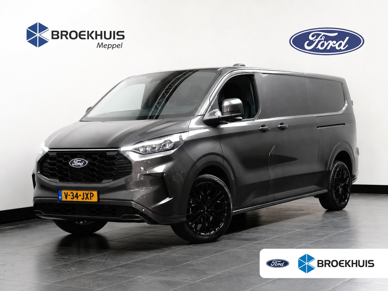 Ford Transit Custom - 300 2.0 TDCI L2H1 Sport 170pk Automaat | Dubbele schuifdeur | 20" velgen | Adaptive Cruise - AutoWereld.nl