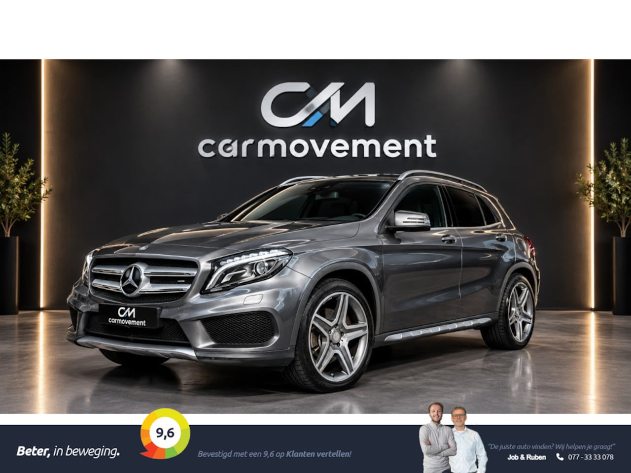 Mercedes-Benz GLA-Klasse - 180 Aut. AMG-Styling I Camera I Spiegel-Pakket I Xenon I Stoelverwarming - AutoWereld.nl