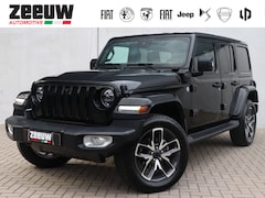 Jeep Wrangler Unlimited - 4xe 380 PK Sahara | Leder | Camera | Navi | Carplay | 20"
