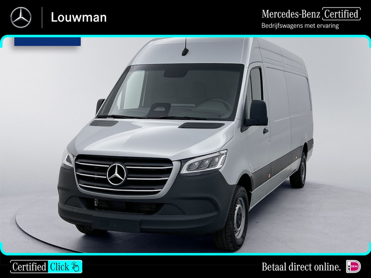 Mercedes-Benz Sprinter - 317 CDI L3H2 Navigatie Elektrische schuifdeur Adaptieve cruise control LED Achteruitrijcam - AutoWereld.nl