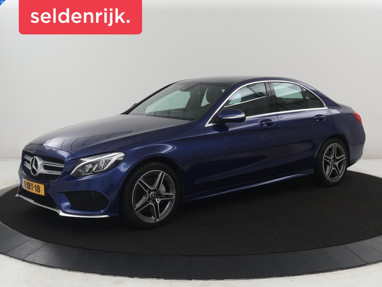 Mercedes-Benz C-klasse - 200 Ambition AMG-line | Leder | Cruise control | Elektrische stoelen | Navigatie | Bluetoo - AutoWereld.nl
