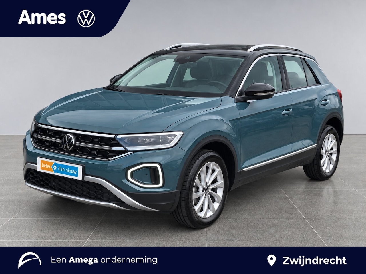 Volkswagen T-Roc - 1.0 115pk TSI Style Parkeerassistent (Park Assist) | Adaptive Cruise Control | 'Climatroni - AutoWereld.nl