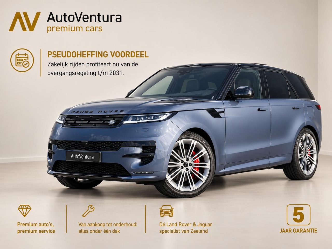 Land Rover Range Rover Sport - 3.0 P460e HSE PHEV l SoftClose l Schuif- /kantel Pano l Stoelventilatie l Black Pack l 23" - AutoWereld.nl