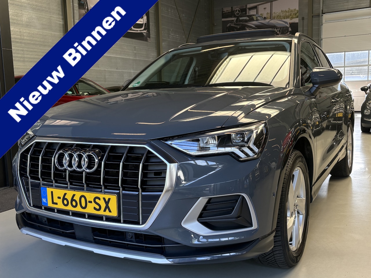 Audi Q3 - 35 TFSI S Line Pro Line S AUTOMAAT | PANORAMADAK, LEER, STOELVERWARMING, CAMERA, VIRTUAL C - AutoWereld.nl