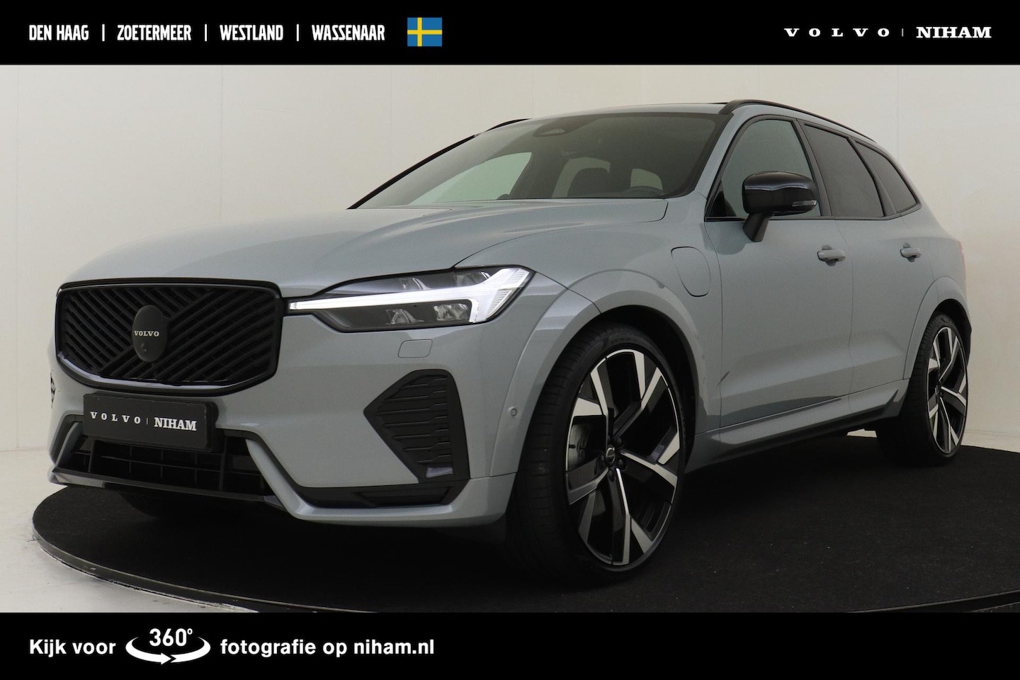 Volvo XC60 - II T6 PLUG-IN HYBRID AWD ULTRA BLACK EDITION *VOL!* -PANO.DAK|BOWERS&WILKINS|LUCHTVERING|S - AutoWereld.nl