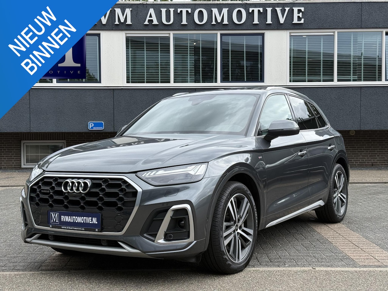 Audi Q5 - 55 TFSI e S edition S-LINE BINNEN + BUITEN |LUCHTVERING| ELEKTRISCHE TREKHAAK| 360 CAMERA| - AutoWereld.nl