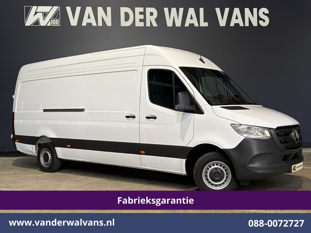 Mercedes-Benz Sprinter - 315 CDI 150pk L3H2 Fabrieksgarantie Euro6 Camera | Adaptieve Cruisecontrol | Bijrijdersban - AutoWereld.nl