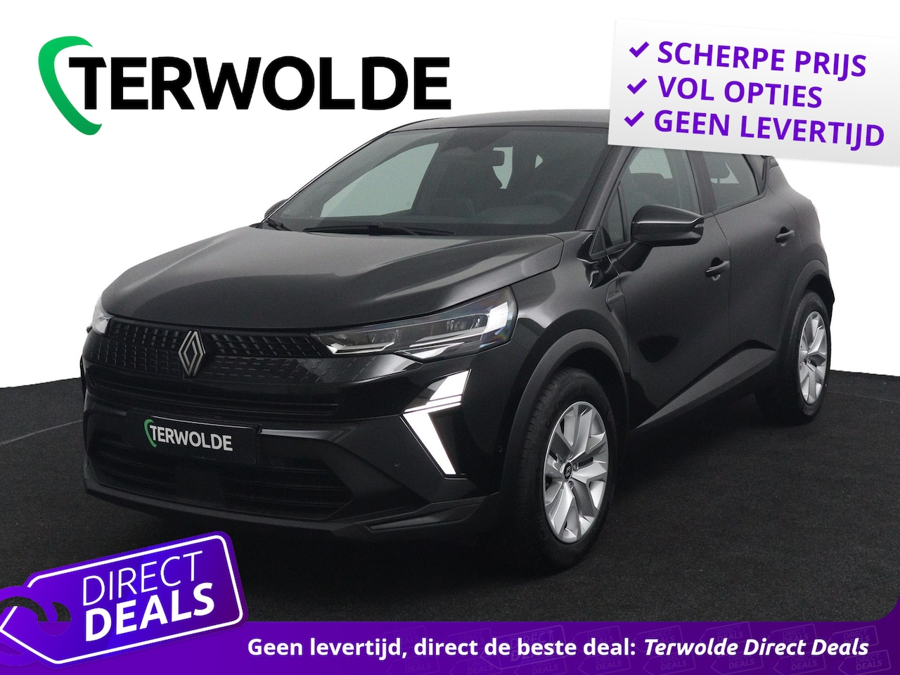 Renault Captur - evolution full hybrid E-Tech 160 | pack navigation & comfort | verlenging connected servic - AutoWereld.nl