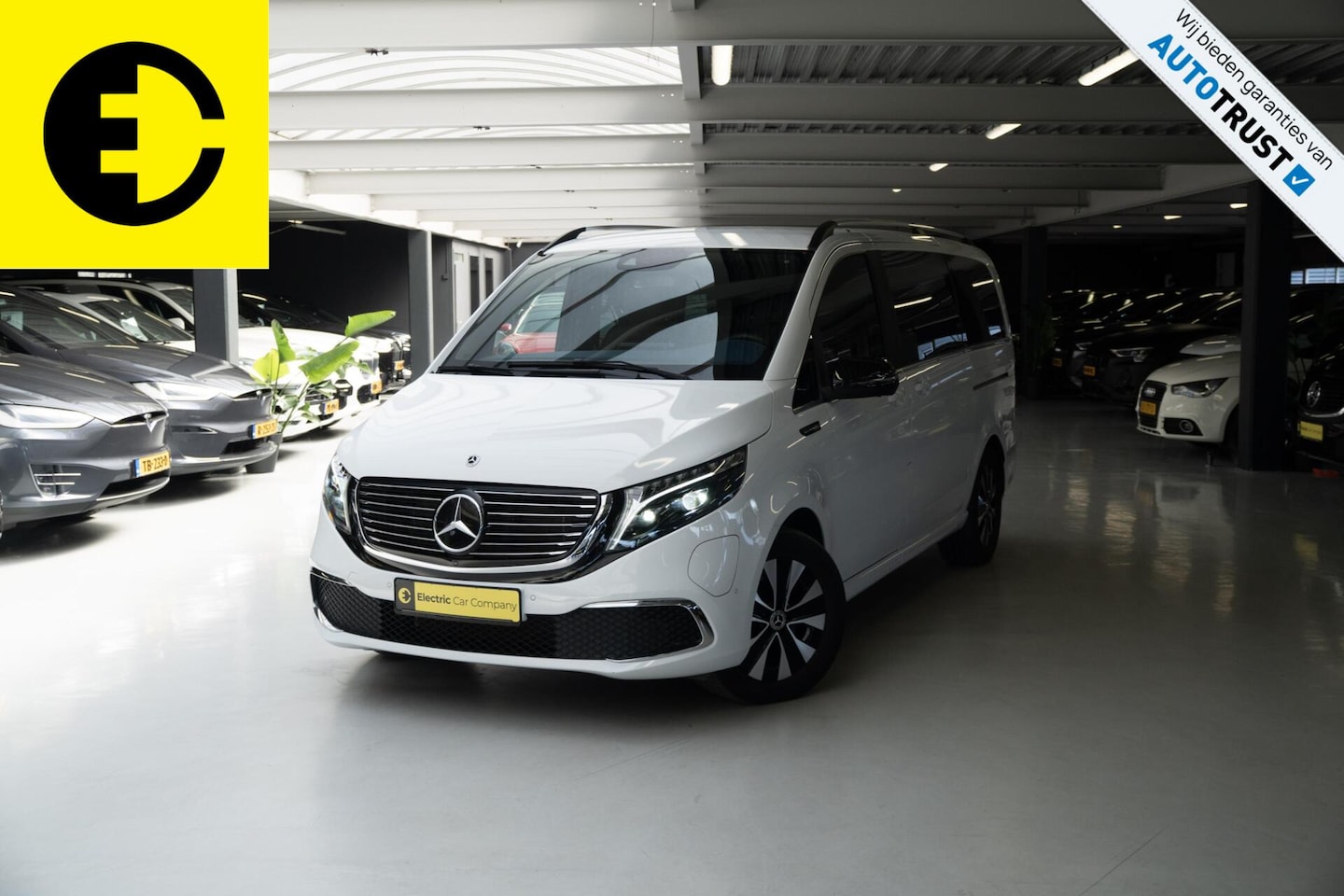 Mercedes-Benz EQV - 300 L2 90kWh | SoH 93,0% | Leder | Panoramadak | Elektrische achterklep |BTW - AutoWereld.nl