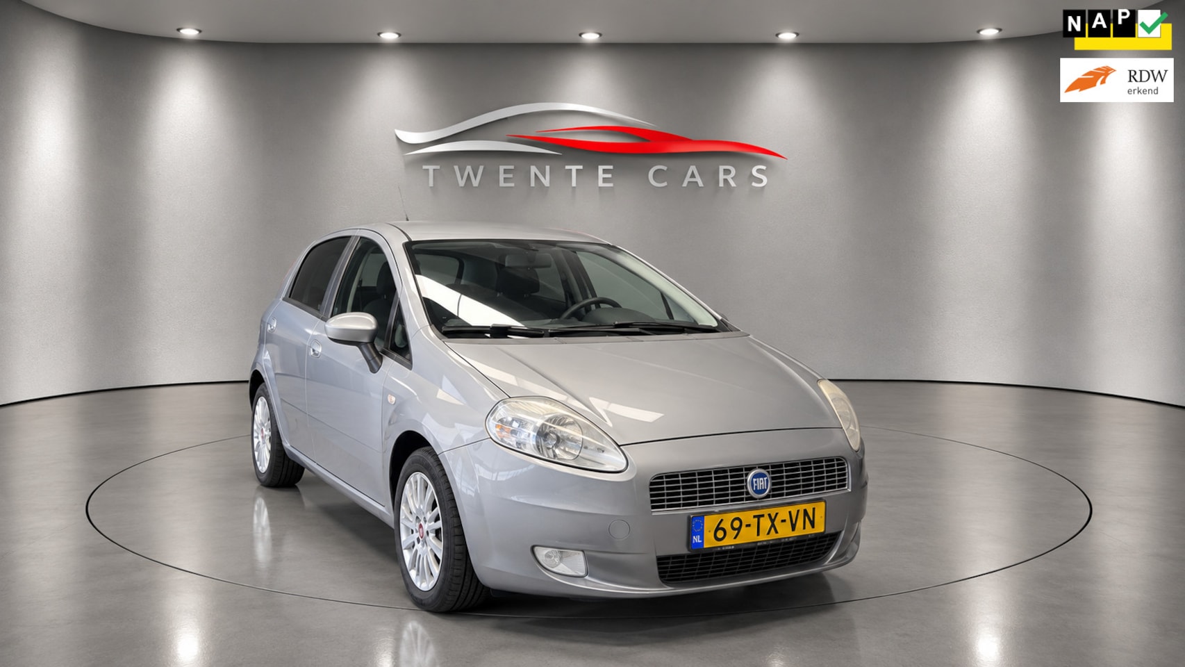 Fiat Grande Punto - 1.4 Dynamic | Clima | Nieuwe APK | - AutoWereld.nl