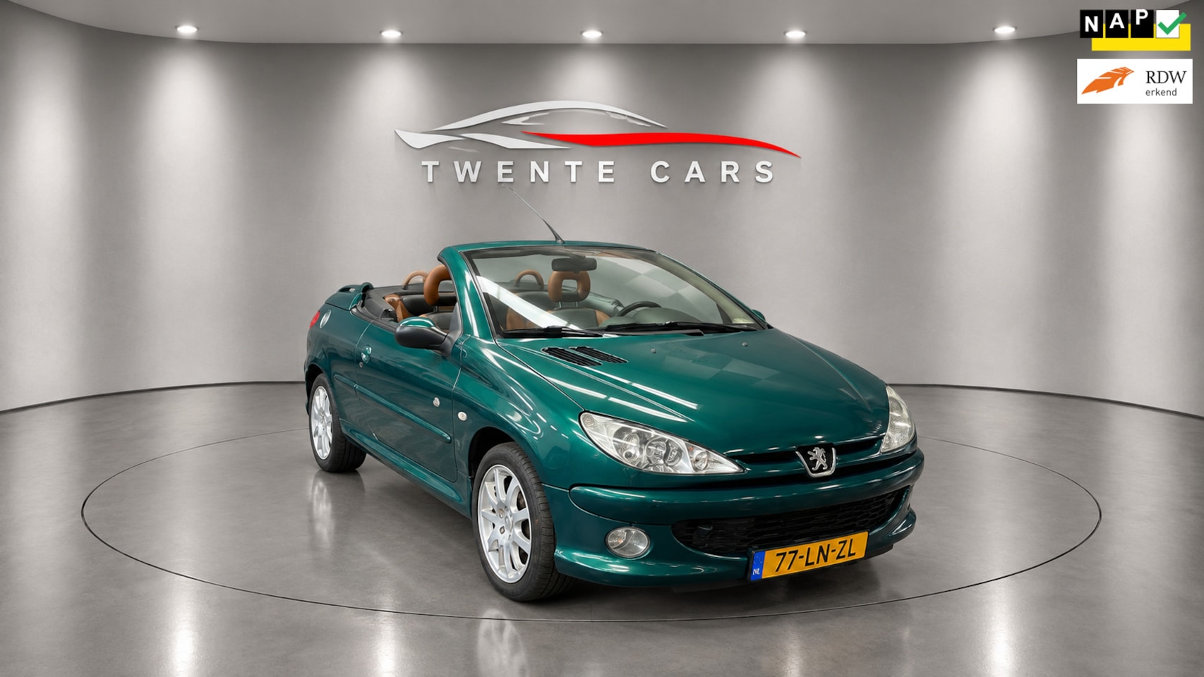 Peugeot 206 CC - 2.0-16V Roland Garros 2.0-16V Roland Garros | Nieuwe APK | - AutoWereld.nl