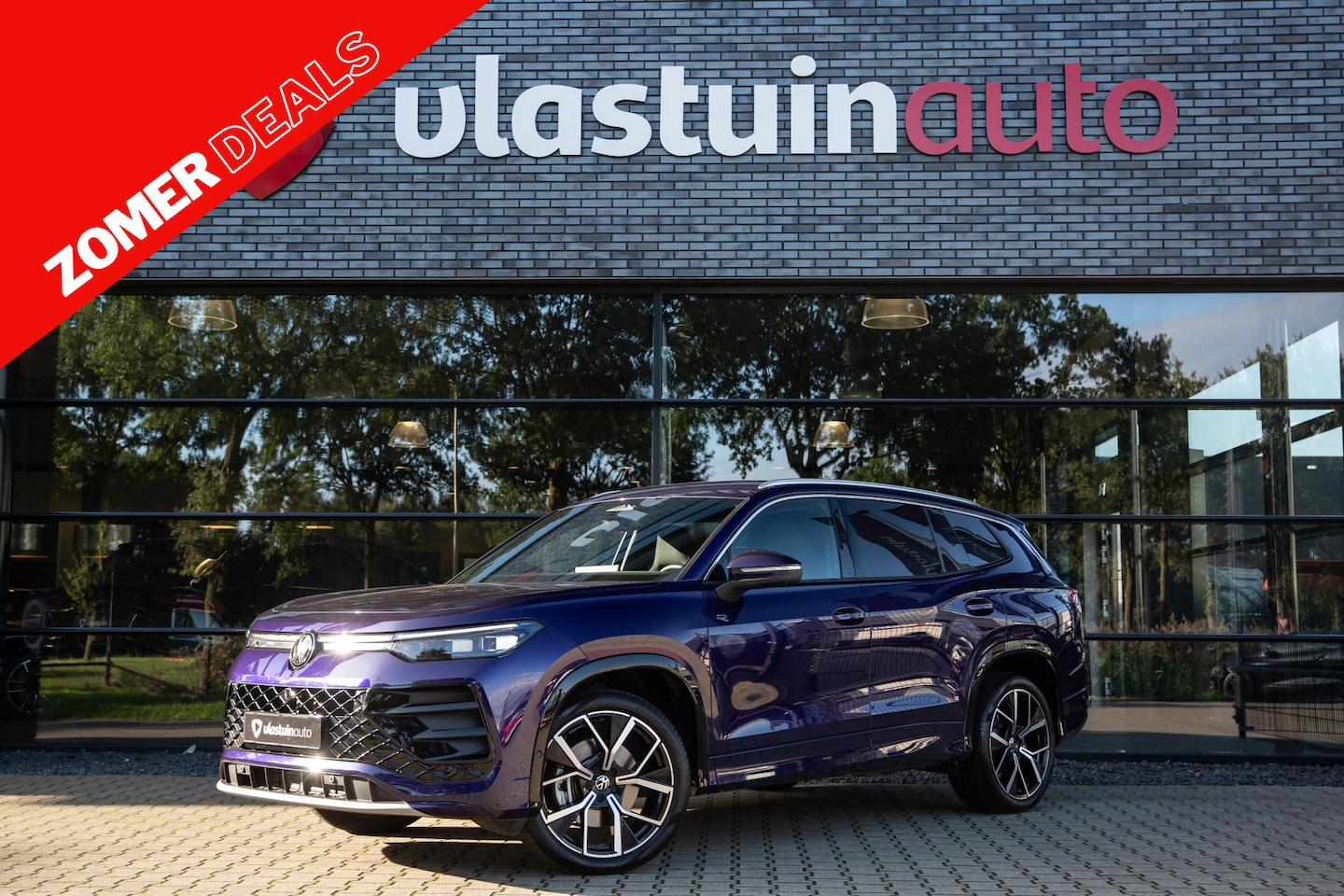 Volkswagen Tayron - 1.5 eTSI MHEV R-Line Edition 7p , Adap. cruise, Head-up display, 360°camera, - AutoWereld.nl