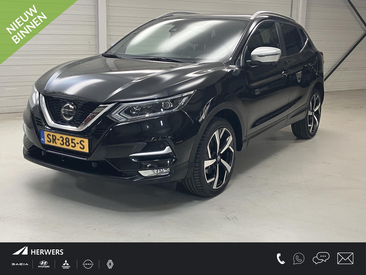 Nissan Qashqai - 1.6 Tekna + / Trekhaak / Dealeronderhouden / Lederen bekleding - AutoWereld.nl