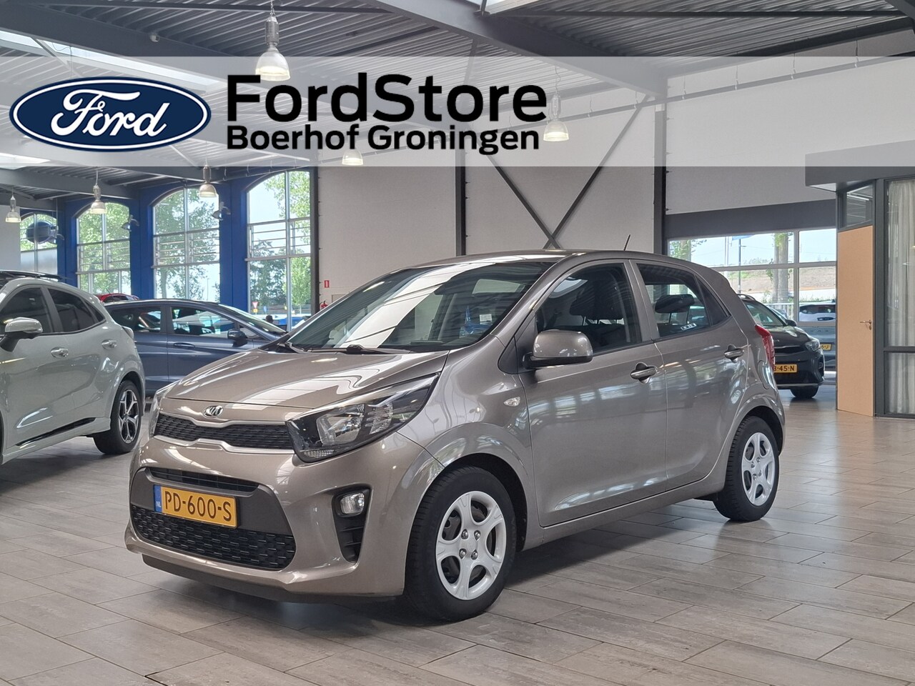 Kia Picanto - 1.0 CVVT EconomyPlusLine | Airco | 4 seiz. banden | 100% dealer onderhouden - AutoWereld.nl