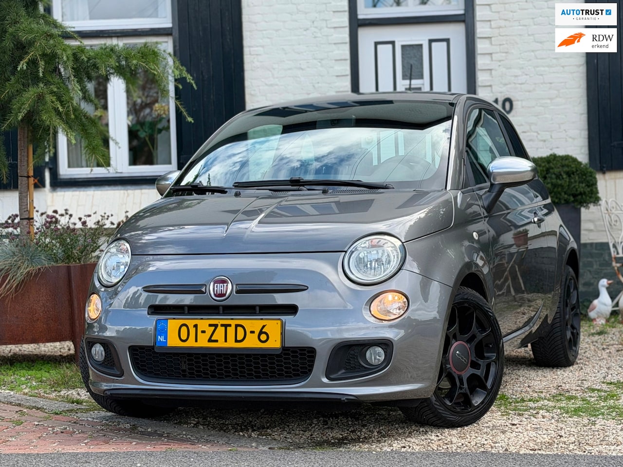Fiat 500 - 0.9 TwinAir Street|Airco|Leder|Nette auto! - AutoWereld.nl