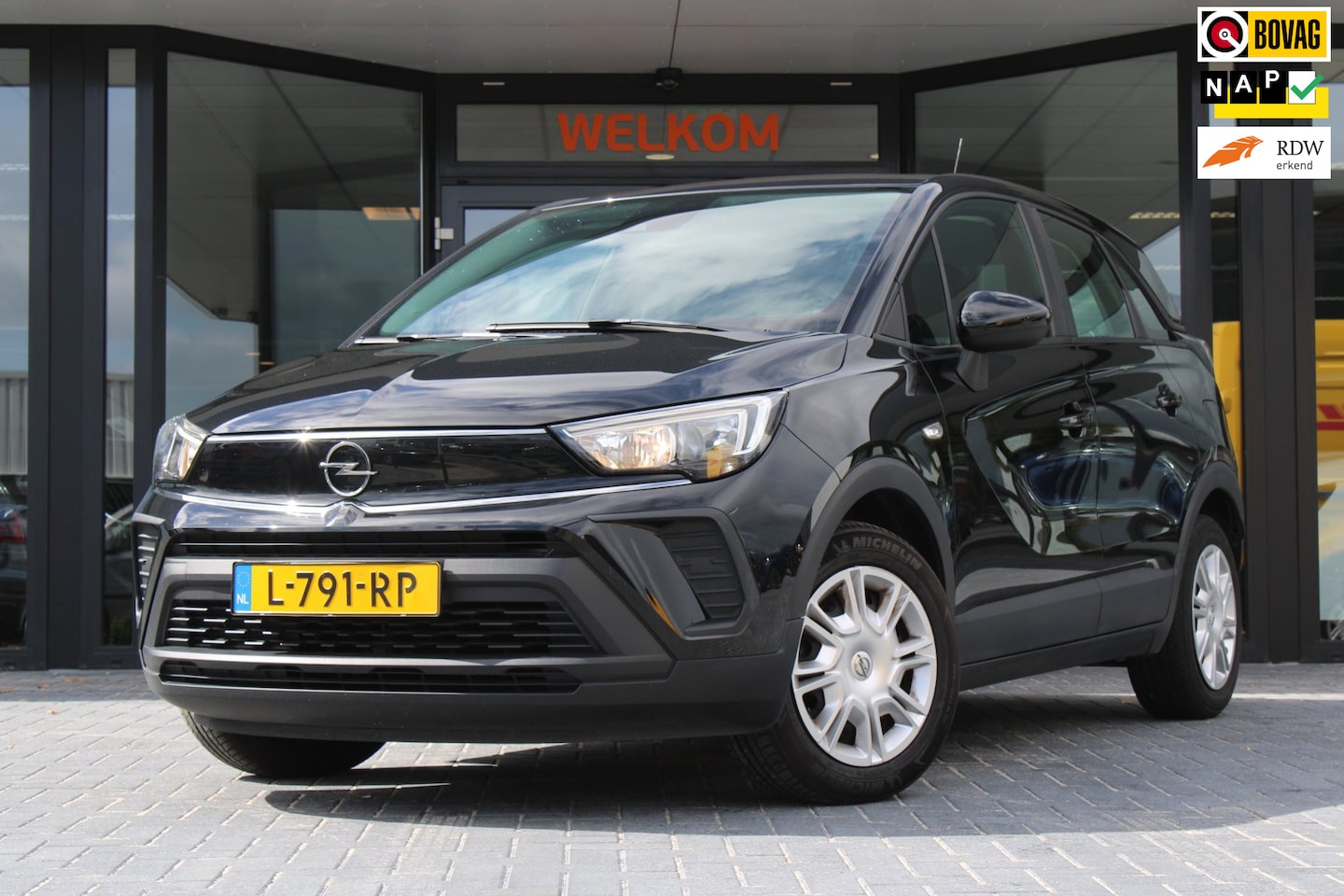 Opel Crossland - 1.2 1.2, Cruise Control, Elektrische ramen voor, Onderhoudshistorie aanwezig - AutoWereld.nl