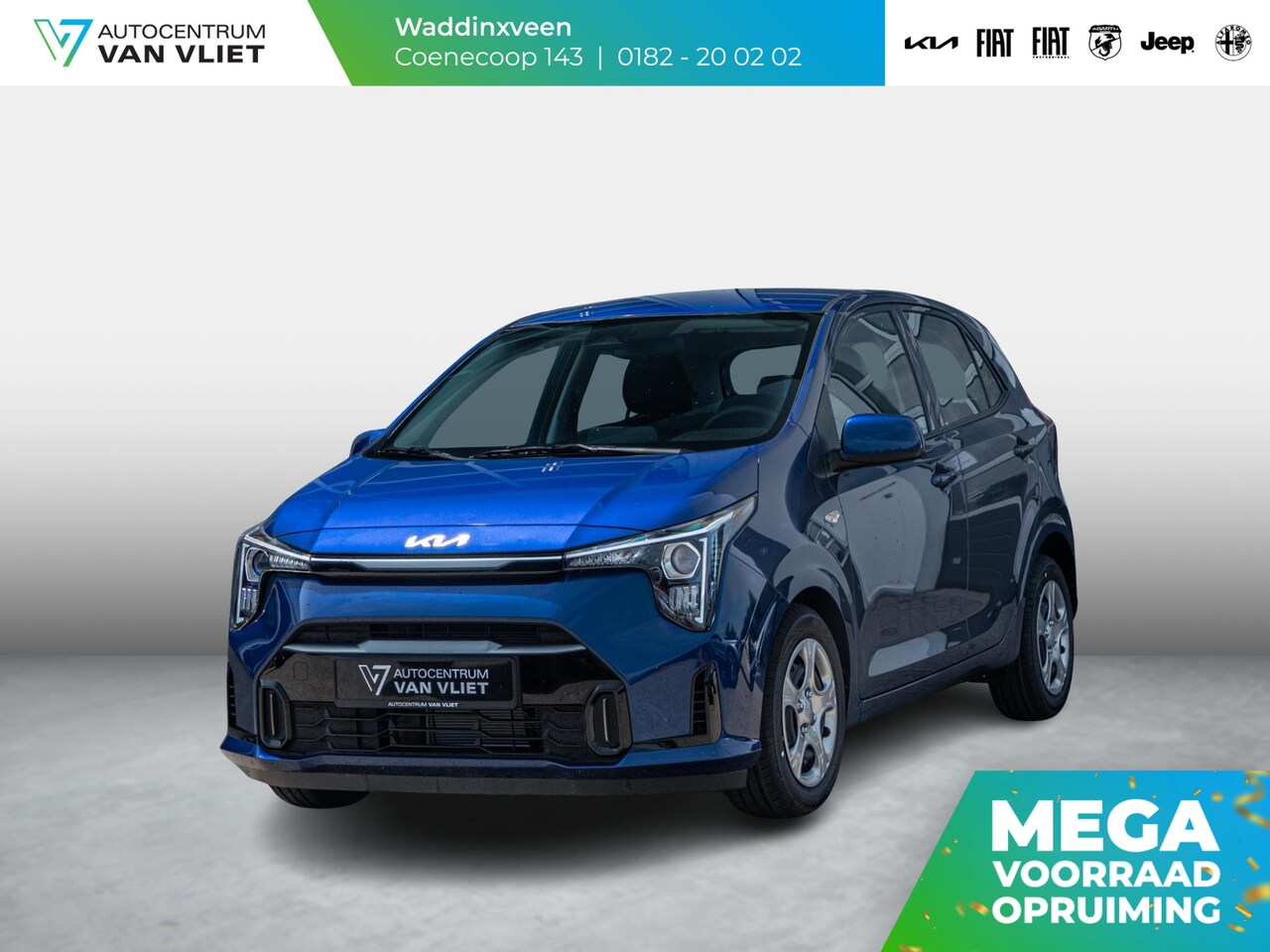Kia Picanto - 1.0 GDi DynamicLine | Uit voorraad leverbaar | Navi. | Airco | Cruise. | Camera | Carplay - AutoWereld.nl