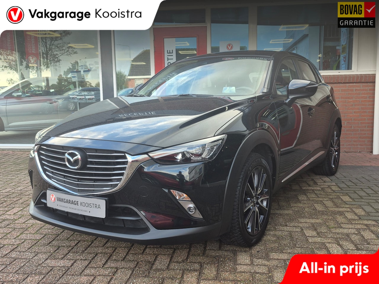 Mazda CX-3 - 2.0 SkyActiv-G 120 GT-Luxury|Head-up|Camera|Leder| - AutoWereld.nl