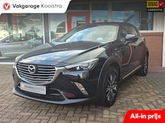 Mazda CX-3 - 2.0 SkyActiv-G 120 GT-Luxury|Head-up|Camera|Leder|