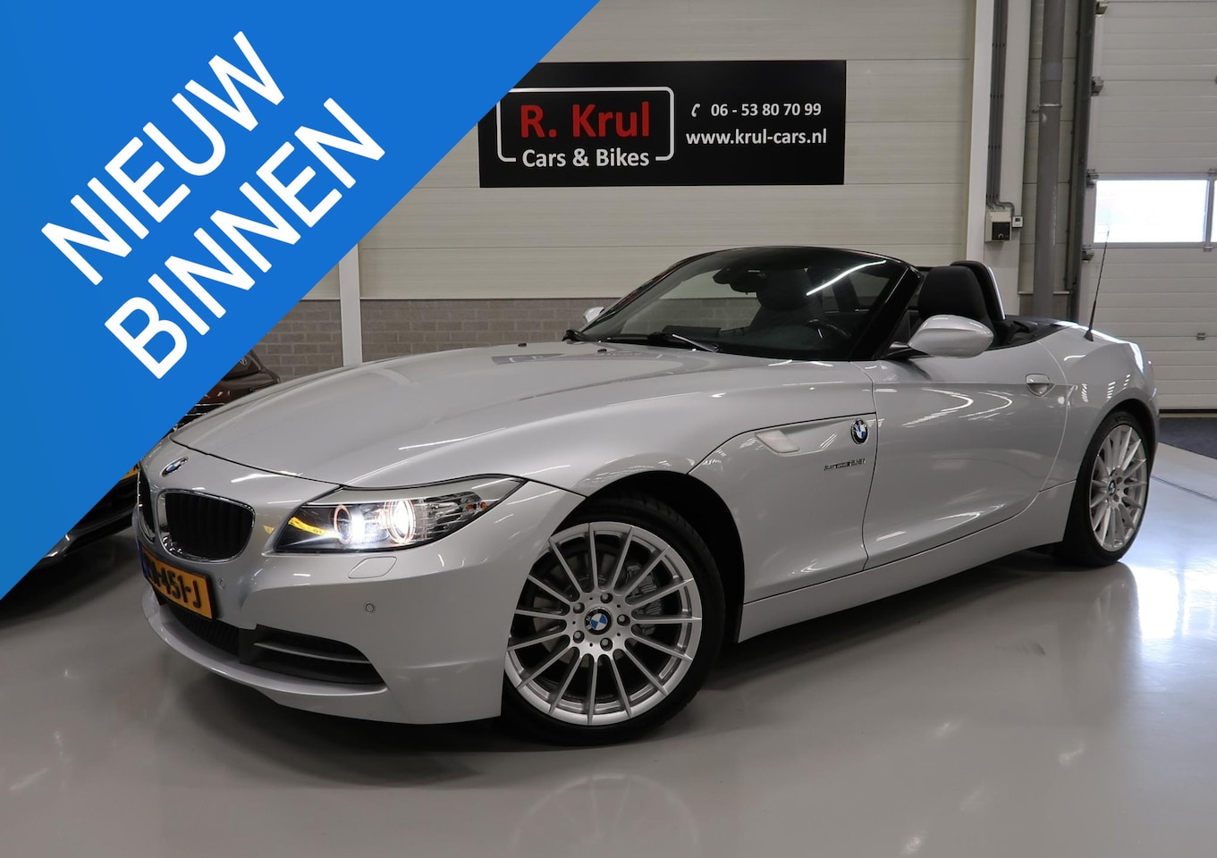 BMW Z4 Roadster - sDrive23i Executive 6-Cilinder Automaat Leer Navigatie Cruise control Boekjes aanwezig Zee - AutoWereld.nl