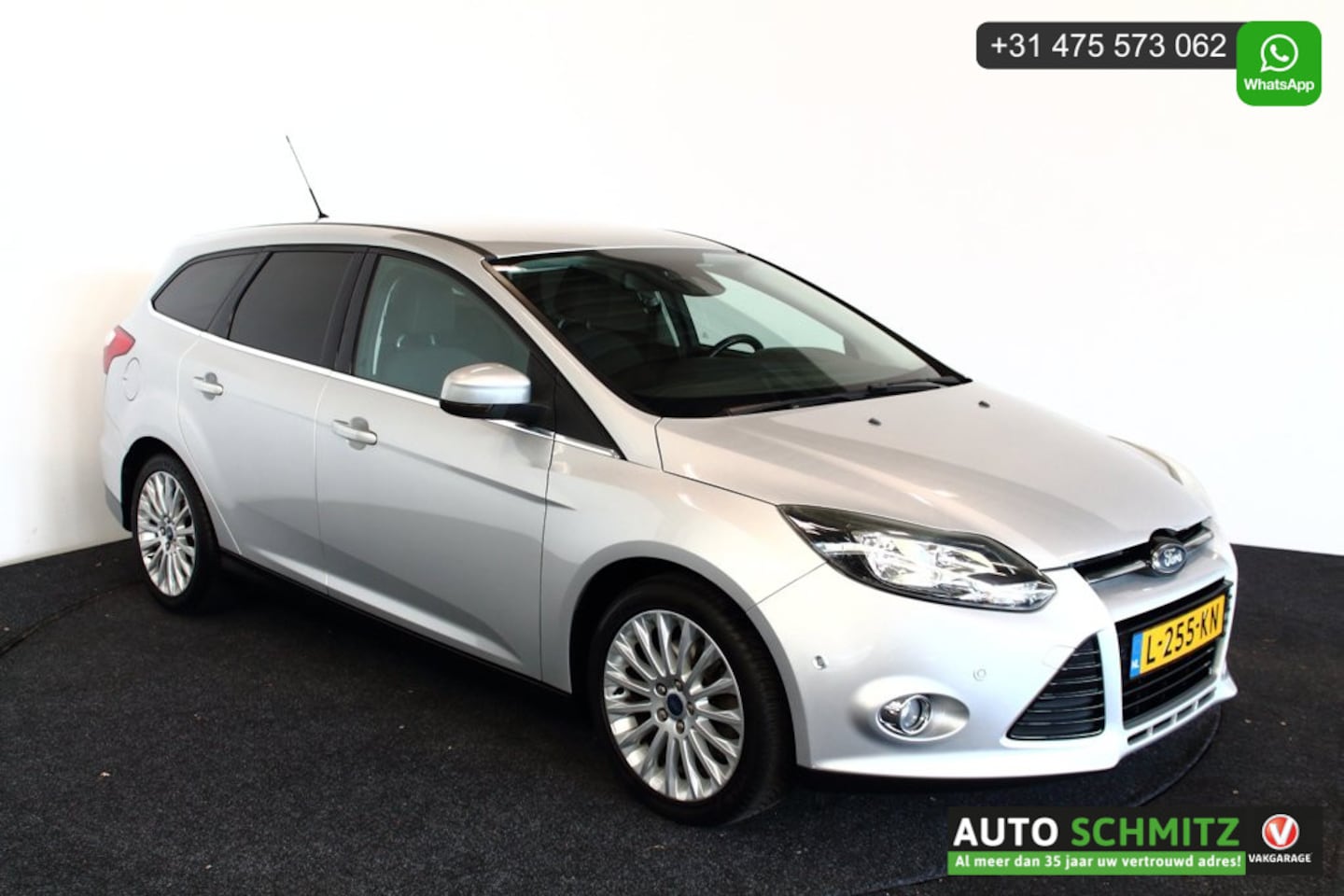 Ford Focus Wagon - 1.6 EcoBoost Titanium *Clima/PDC/Trekhaak* - AutoWereld.nl