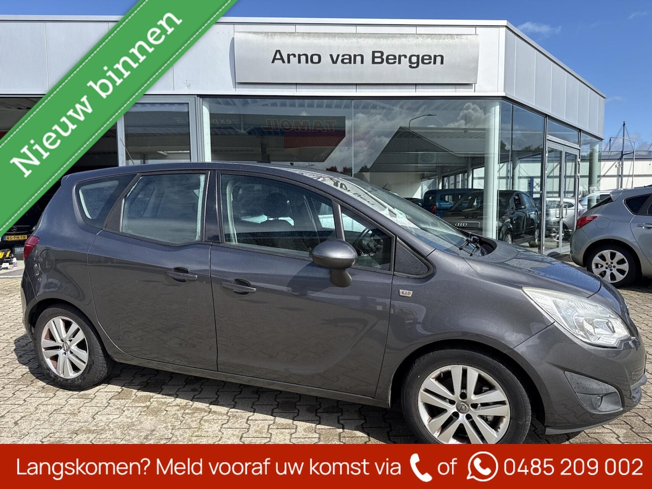 Opel Meriva - 1.4 Turbo Edition 1.4 Turbo Edition, airco, cruisecontrol, bluetooth, trekhaak, nette auto ! - AutoWereld.nl