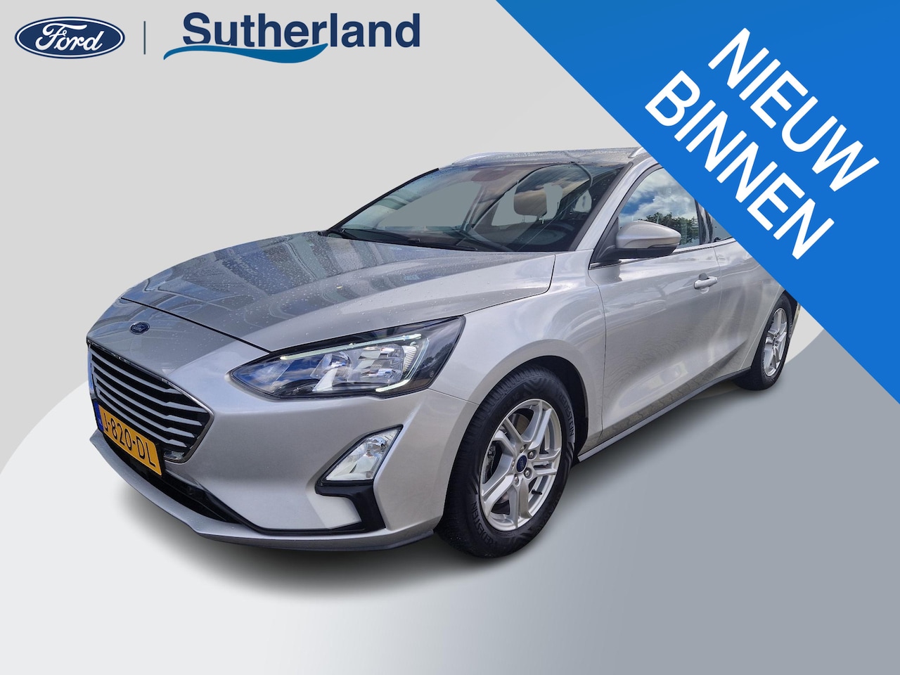 Ford Focus Wagon - 1.0 EcoBoost Trend Edition Business Zeer nette auto |  Trekhaak |  Cruise | Navi | Parkeer - AutoWereld.nl