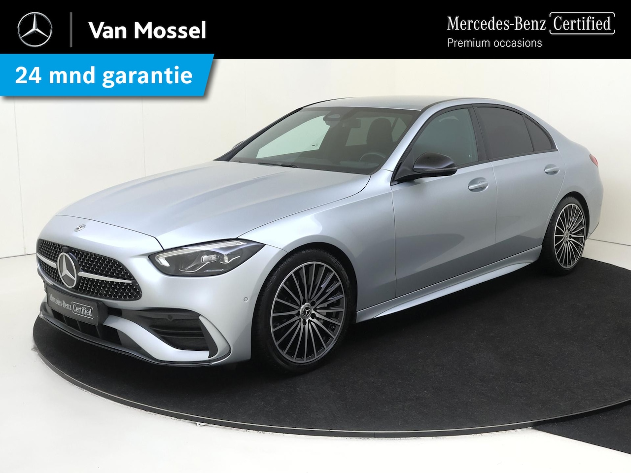 Mercedes-Benz C-klasse - 180 AMG Line / Achteruitrijcamera / Stoelverwarming / Night-Pakket / Multispaaks-Velgen / - AutoWereld.nl
